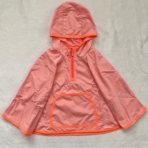 Old Navy Poncho Rain Jacket - Pink and Orange